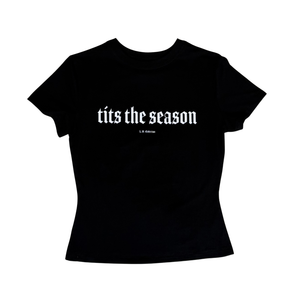 "Tits The Season" Women's Baby Tee