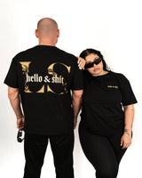 Gold Hello & Shit Tee