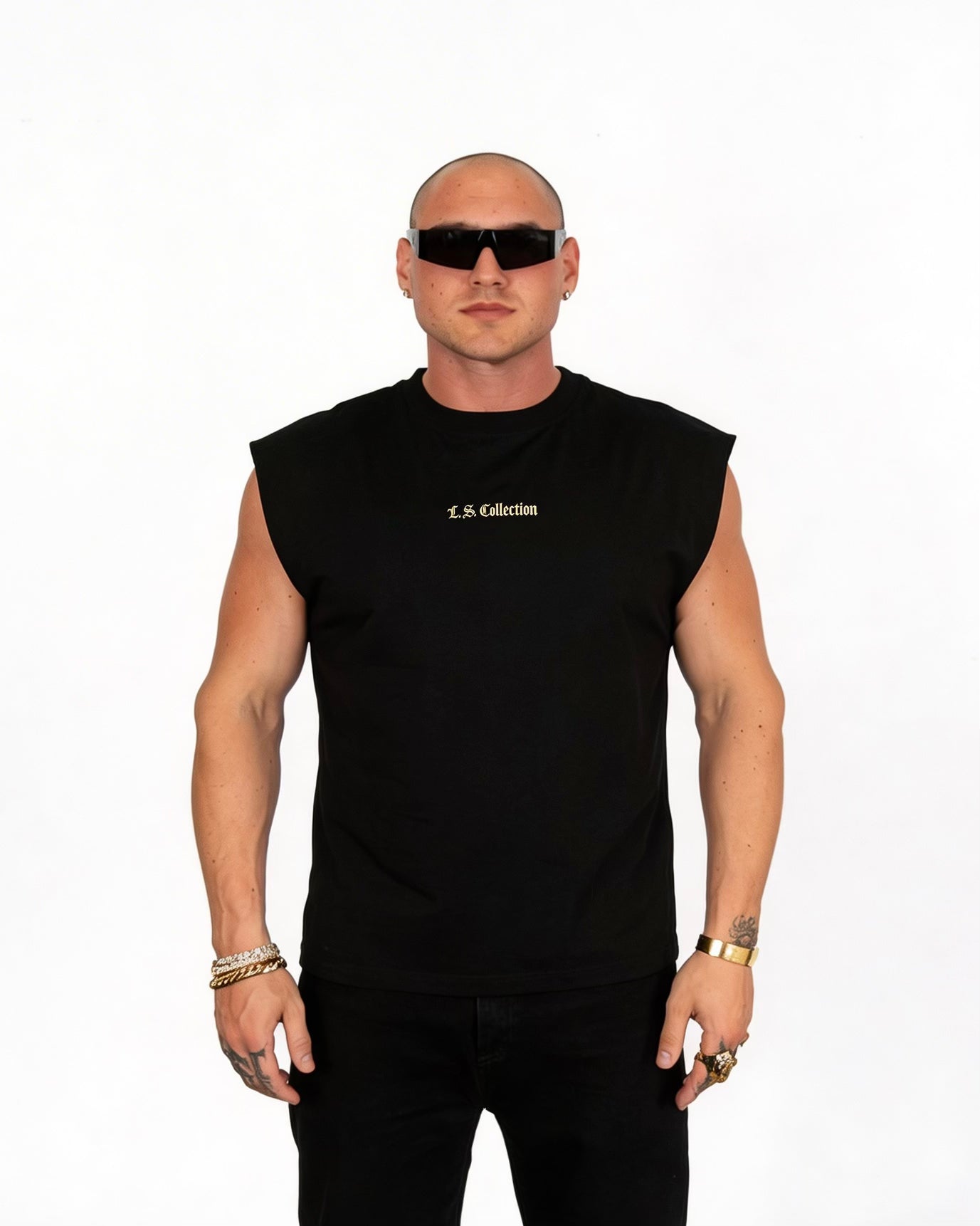 Gold Cutoff Tank