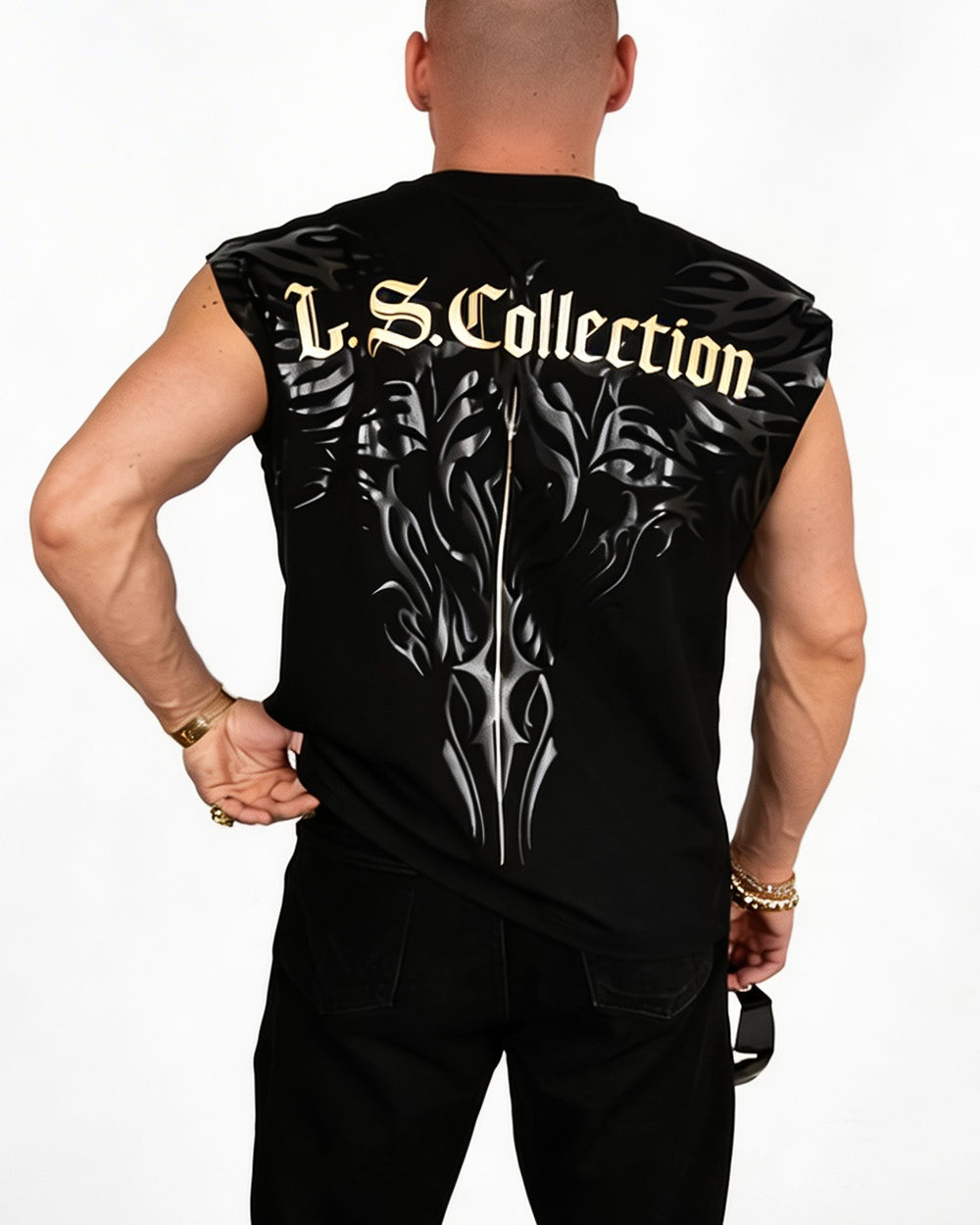 Gold Cutoff Tank