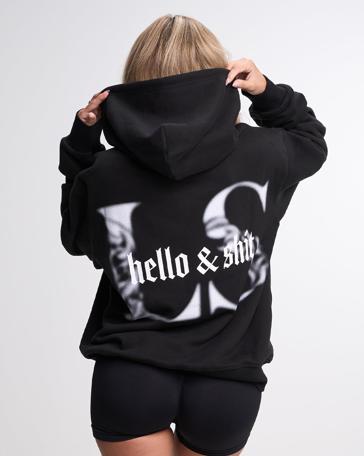 Hello & Shit Hoodie – Leo Skepi