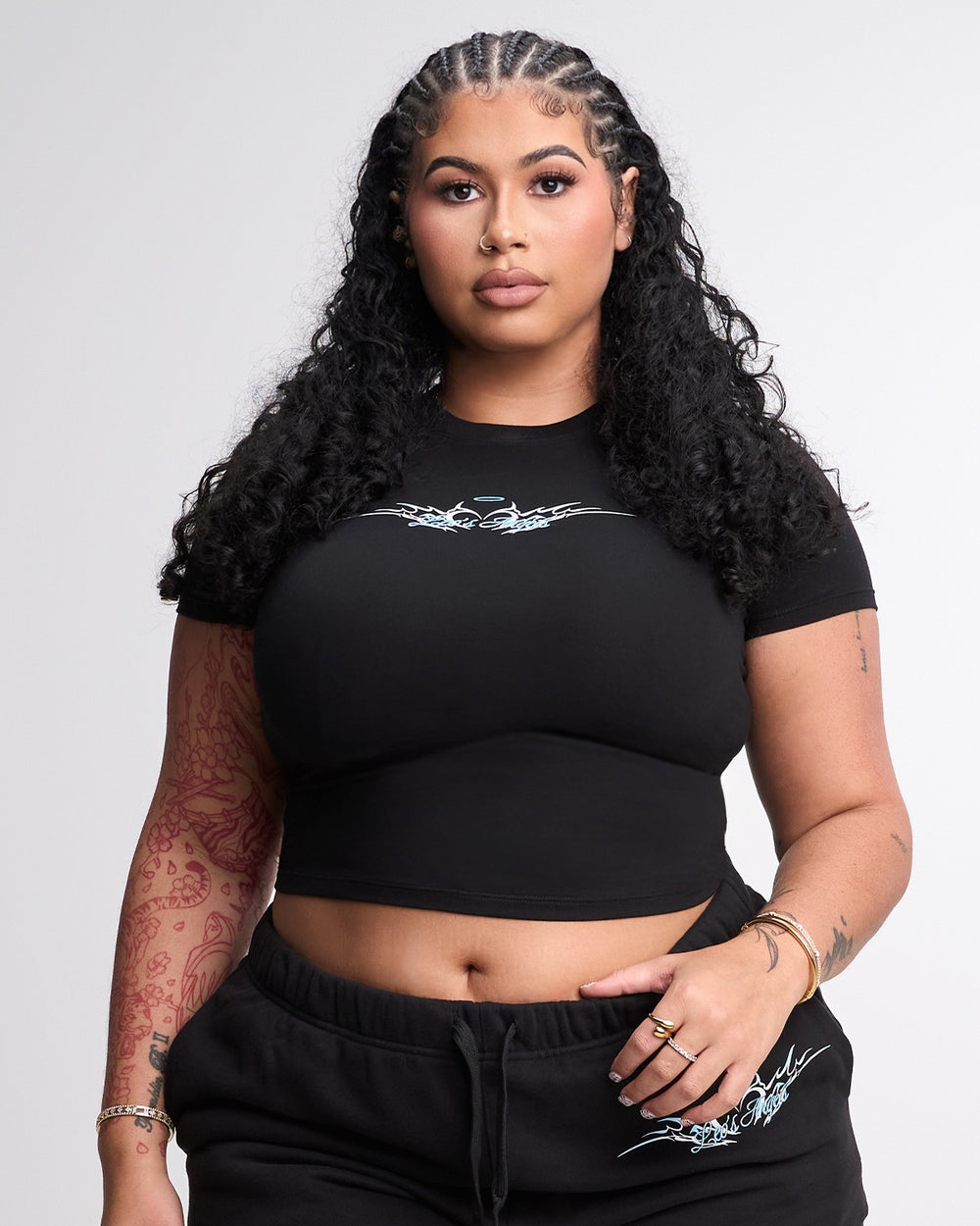 "Leo's Angels" Women's Baby Tee