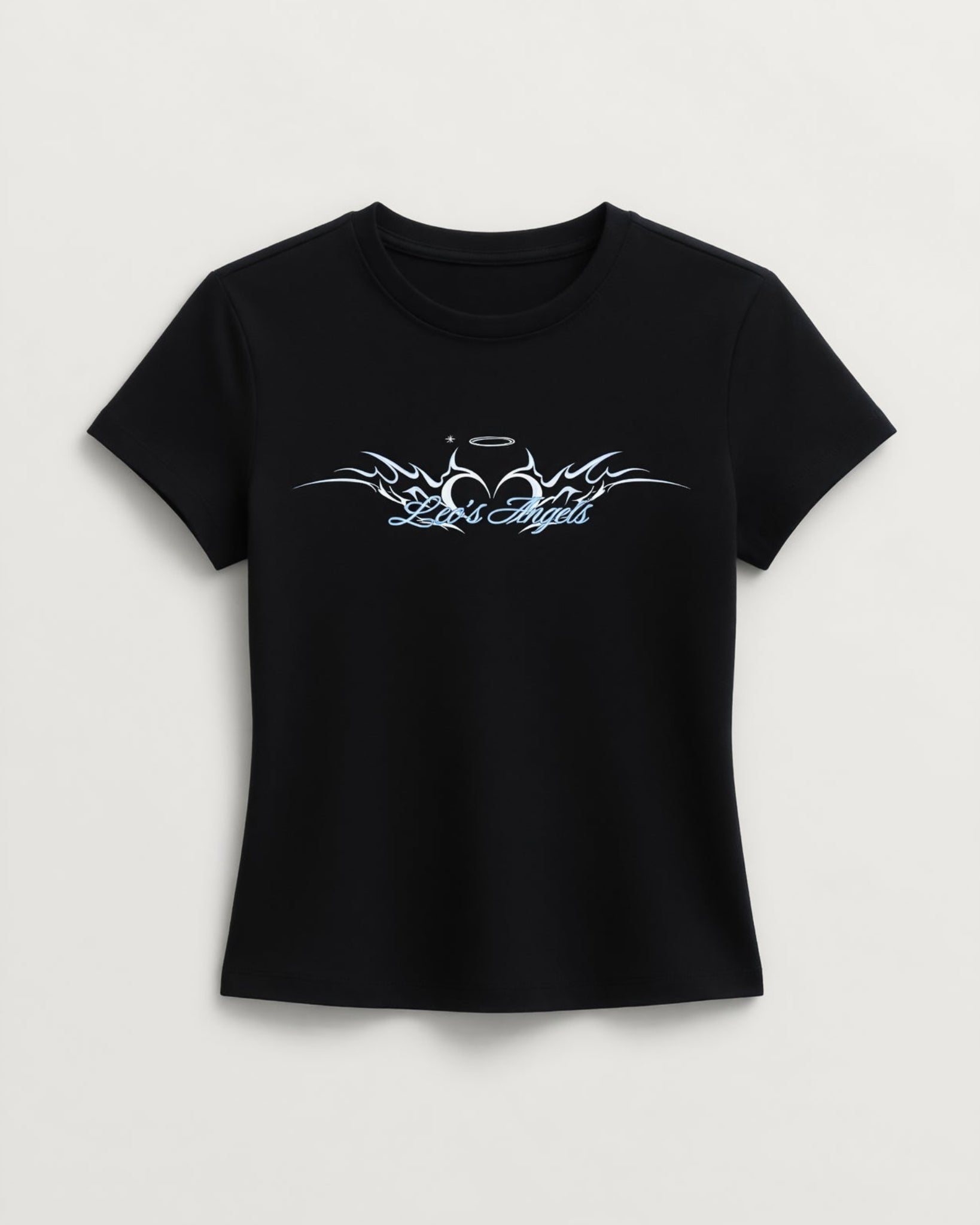 "Leo's Angels" Women's Baby Tee