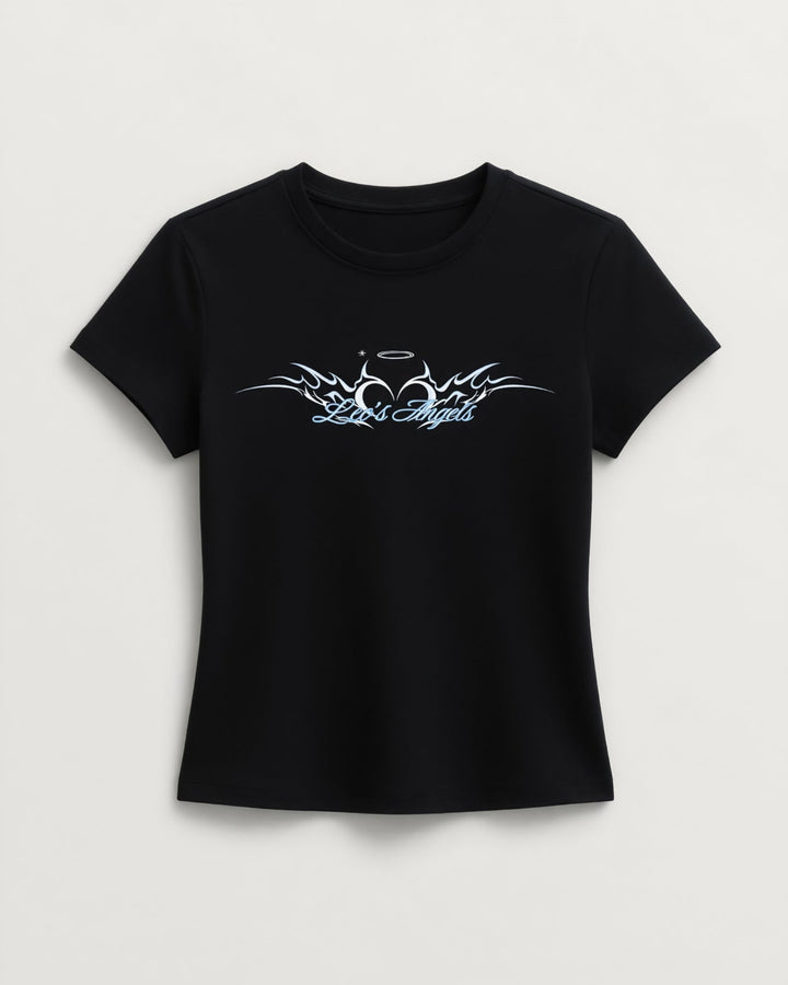 "Leo's Angels" Women's Baby Tee